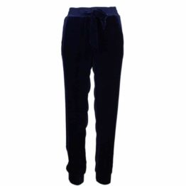 Pinko • donkerblauwe fluwelen pantalon Pinko • donkerblauwe fluwelen pantalon